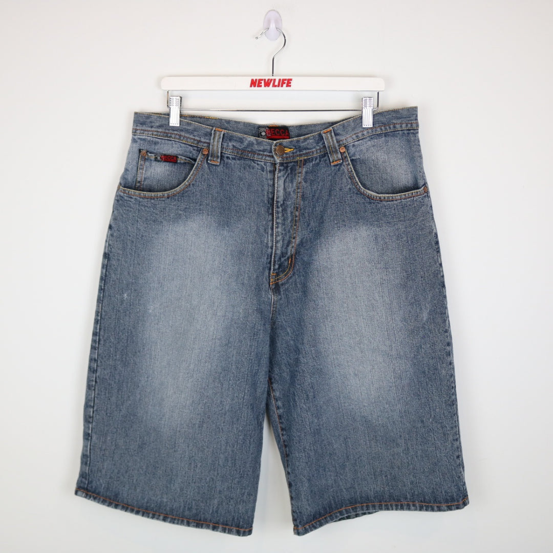Vintage Y2K Mecca Denim Shorts - 38"-NEWLIFE Clothing