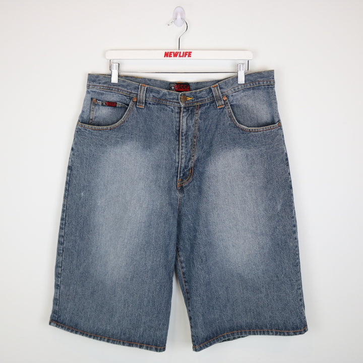 Vintage Y2K Mecca Denim Shorts - 38"-NEWLIFE Clothing