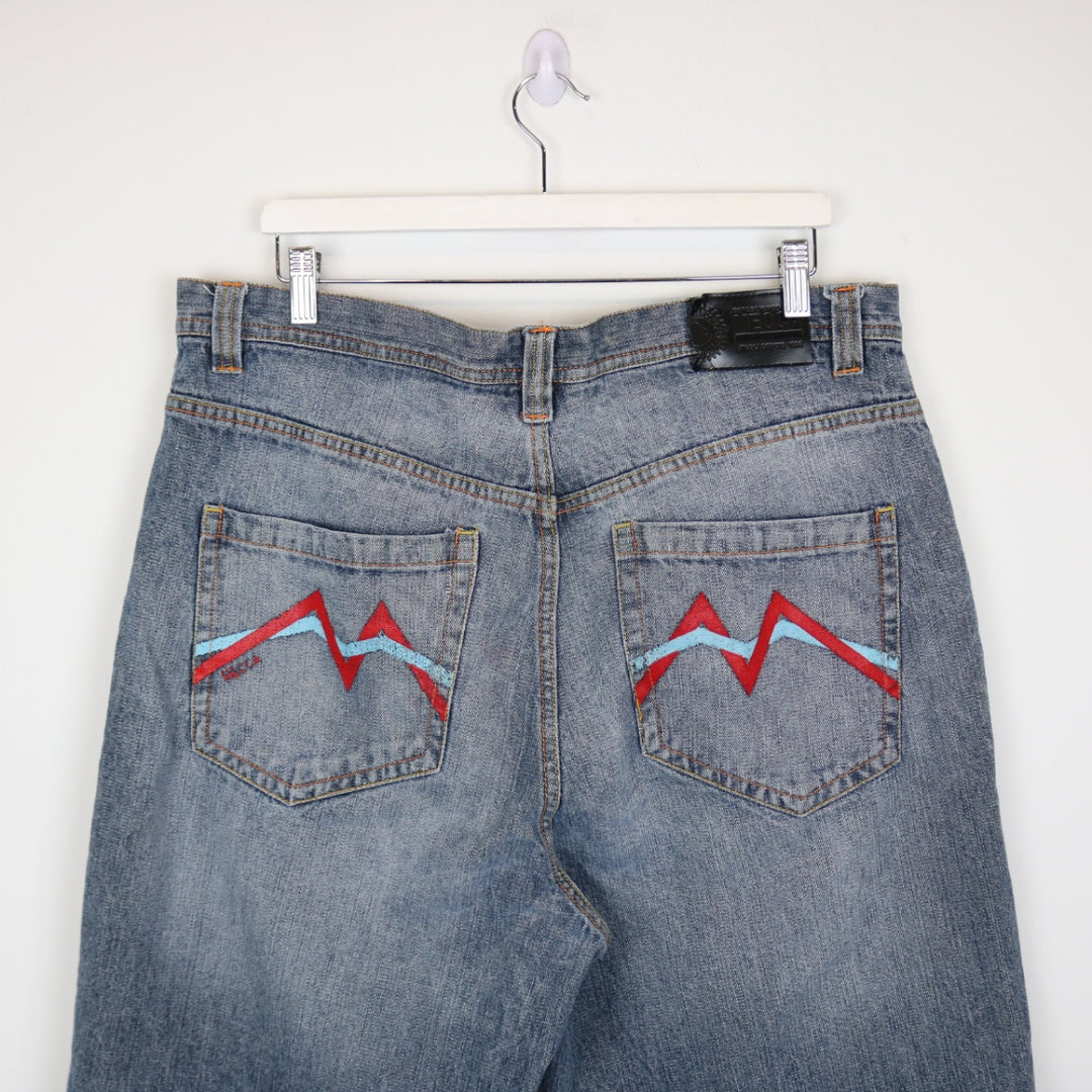 Vintage Y2K Mecca Denim Shorts - 38"-NEWLIFE Clothing