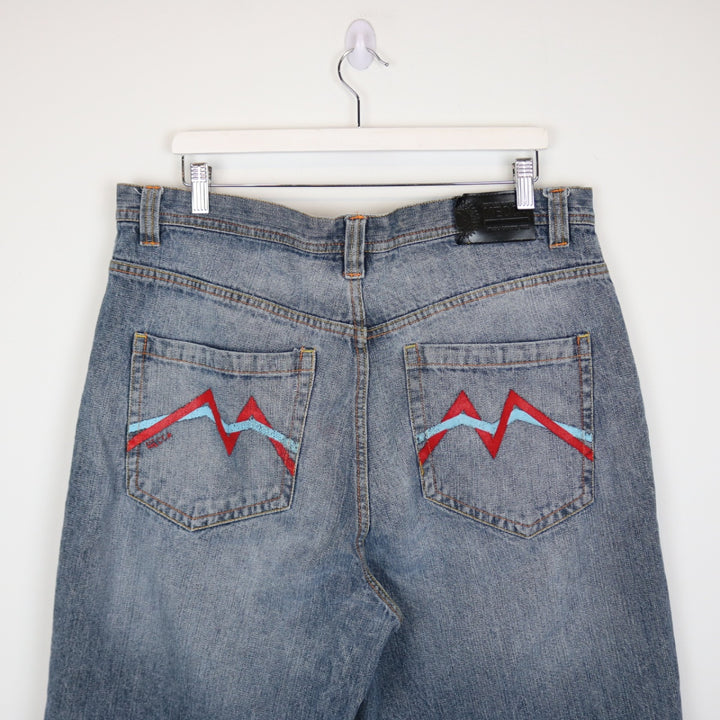 Vintage Y2K Mecca Denim Shorts - 38"-NEWLIFE Clothing