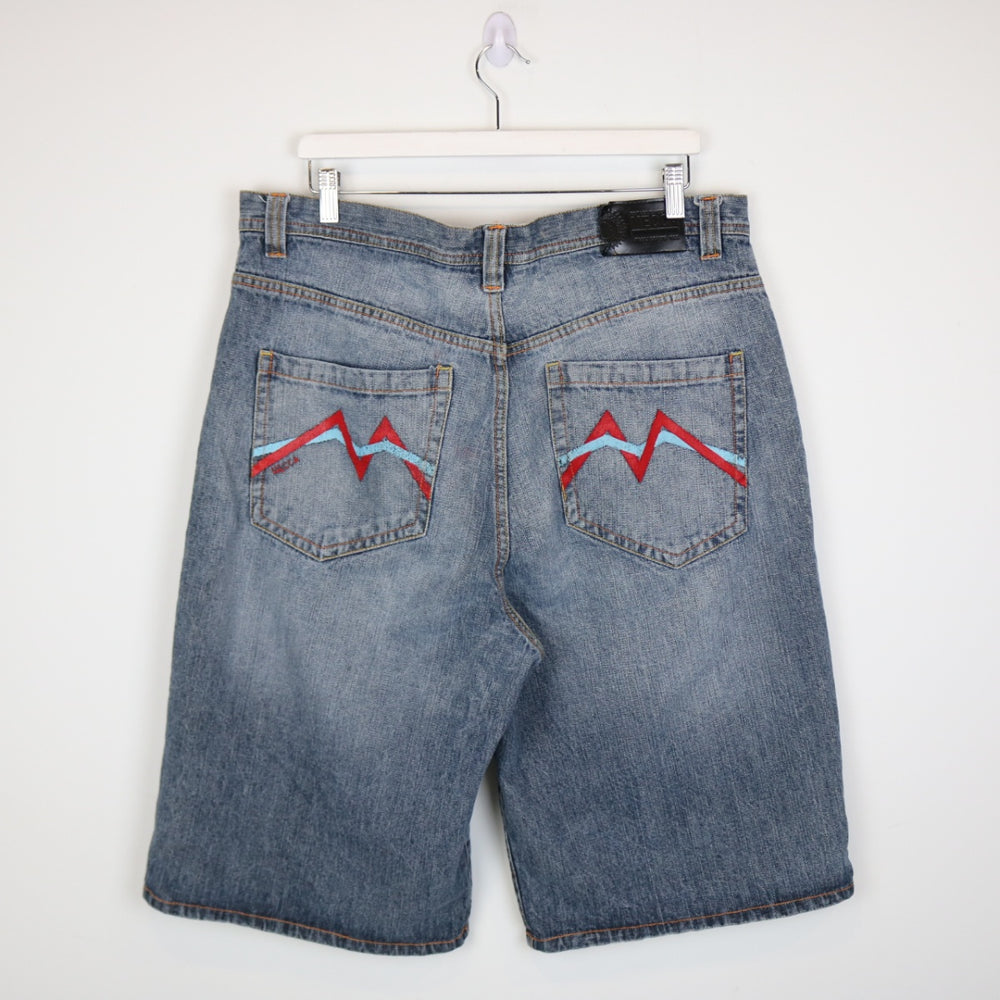 Vintage Y2K Mecca Denim Shorts - 38"-NEWLIFE Clothing