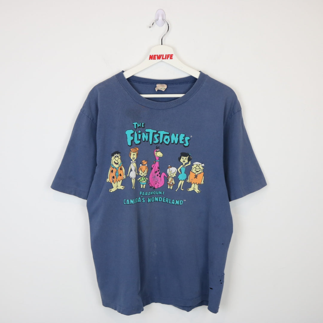 Vintage 1994 The Flintstones Canada Wonderland Tee - M-NEWLIFE Clothing