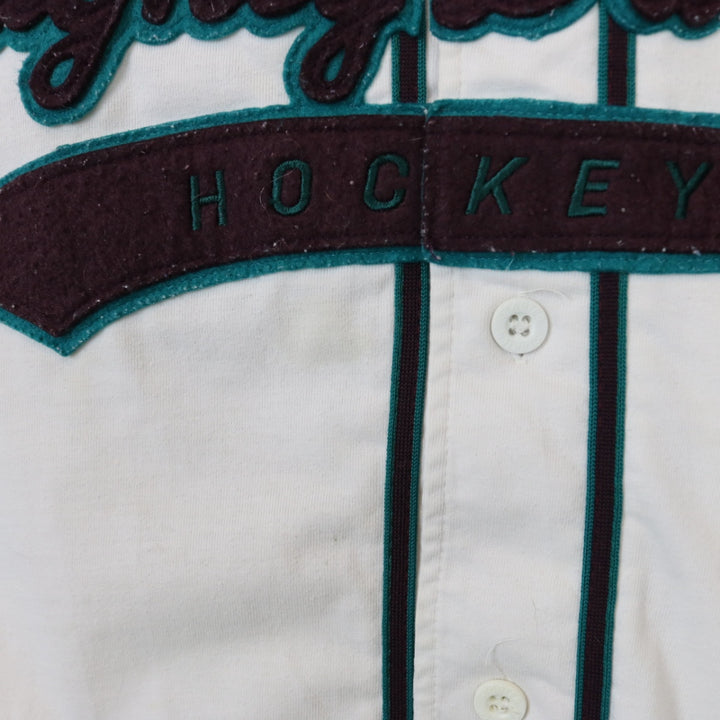 Vintage 90's NHL Mighty Ducks Starter Baseball Jersey - M-NEWLIFE Clothing