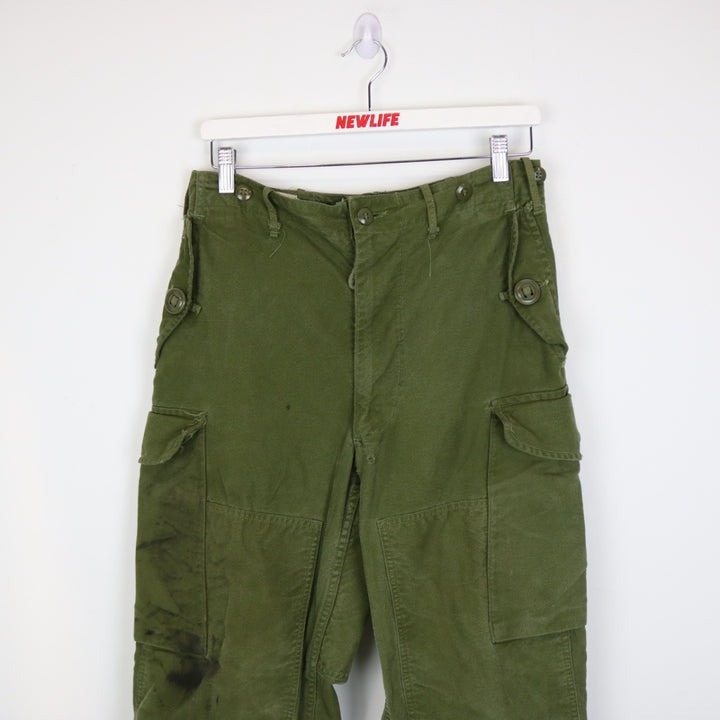 Vintage 1967 Military Combat Cargo Pants - 31"-NEWLIFE Clothing