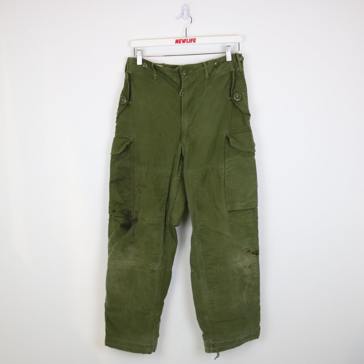 Vintage 1967 Military Combat Cargo Pants - 31