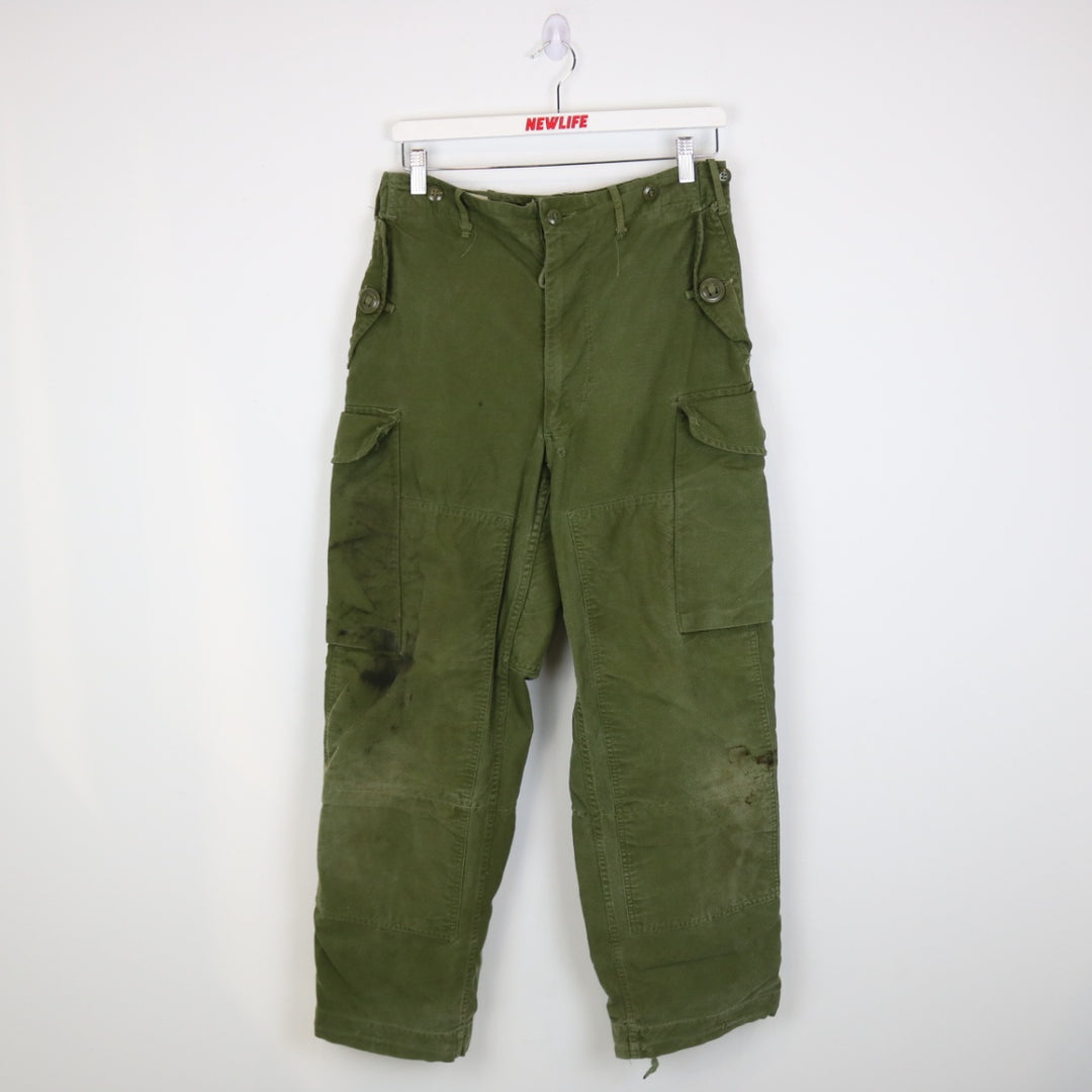 Vintage 1967 Military Combat Cargo Pants - 31"-NEWLIFE Clothing