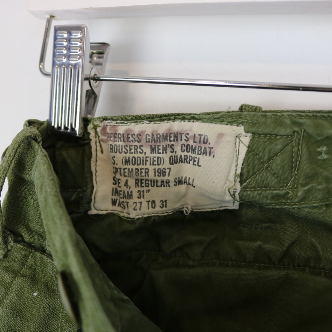 Vintage 1967 Military Combat Cargo Pants - 31"-NEWLIFE Clothing