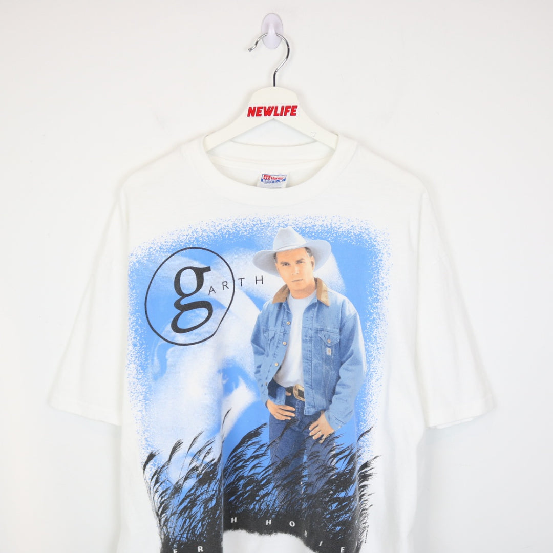 Vintage 1996 Garth Brooks Fresh Horses Tour Tee - XL-NEWLIFE Clothing