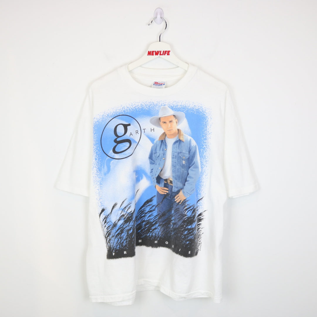 Vintage 1996 Garth Brooks Fresh Horses Tour Tee - XL-NEWLIFE Clothing
