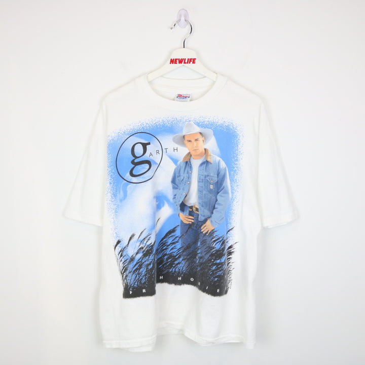 Vintage 1996 Garth Brooks Fresh Horses Tour Tee - XL-NEWLIFE Clothing
