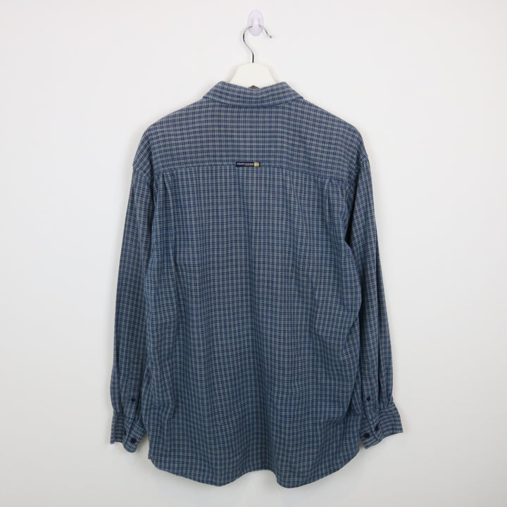 Vintage 90's Point Zero Plaid Button Up - M-NEWLIFE Clothing