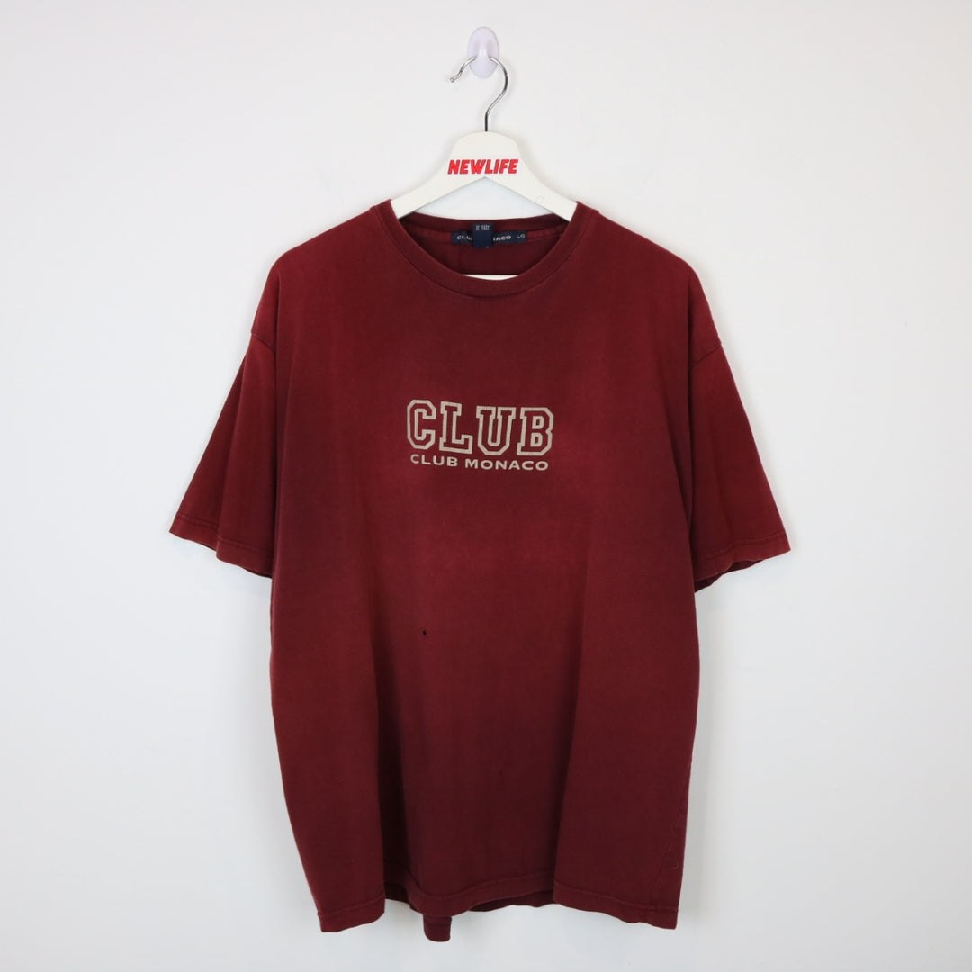 Vintage 90's Club Monaco Tee - XL-NEWLIFE Clothing