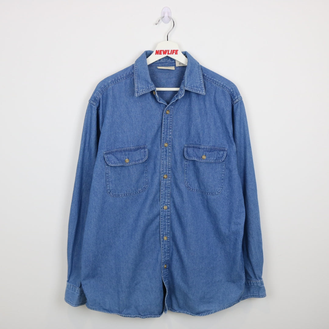 Vintage 90's Penman's Denim Button Up - L-NEWLIFE Clothing