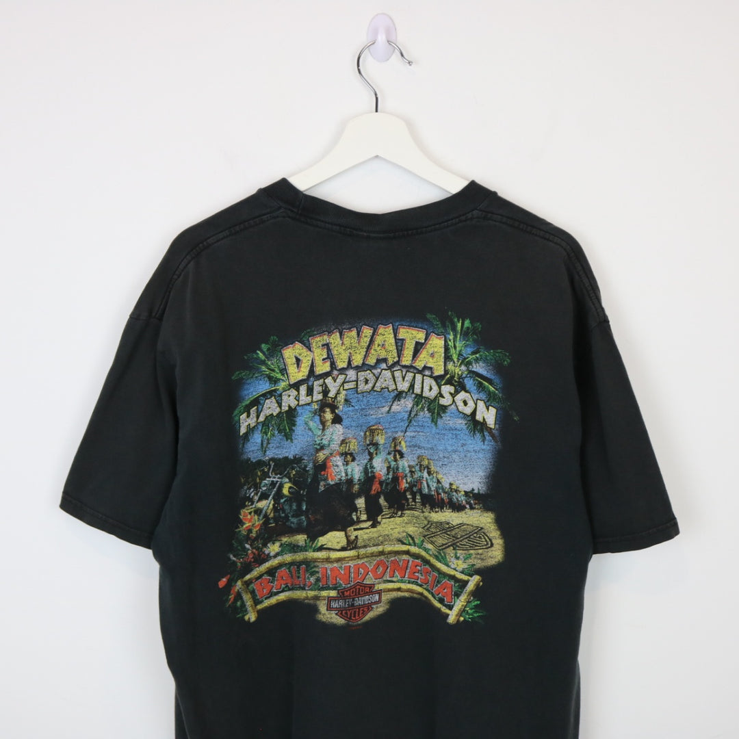 Vintage 00's Harley Davidson Bali Indonesia Tee - XL-NEWLIFE Clothing