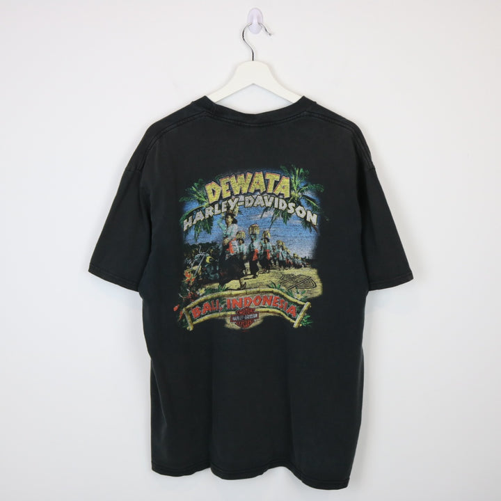 Vintage 00's Harley Davidson Bali Indonesia Tee - XL-NEWLIFE Clothing