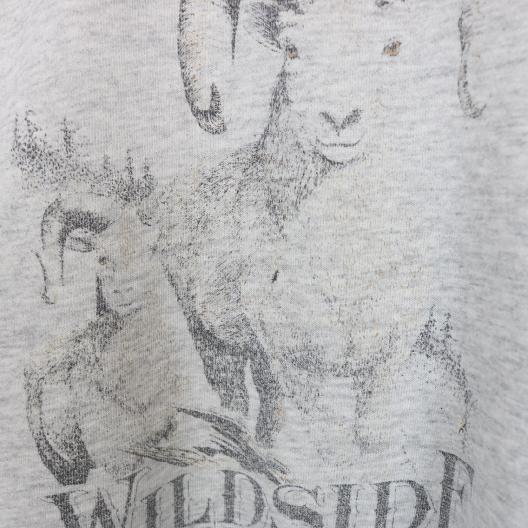 Vintage 80's White Ram Wildside Crewneck - M-NEWLIFE Clothing