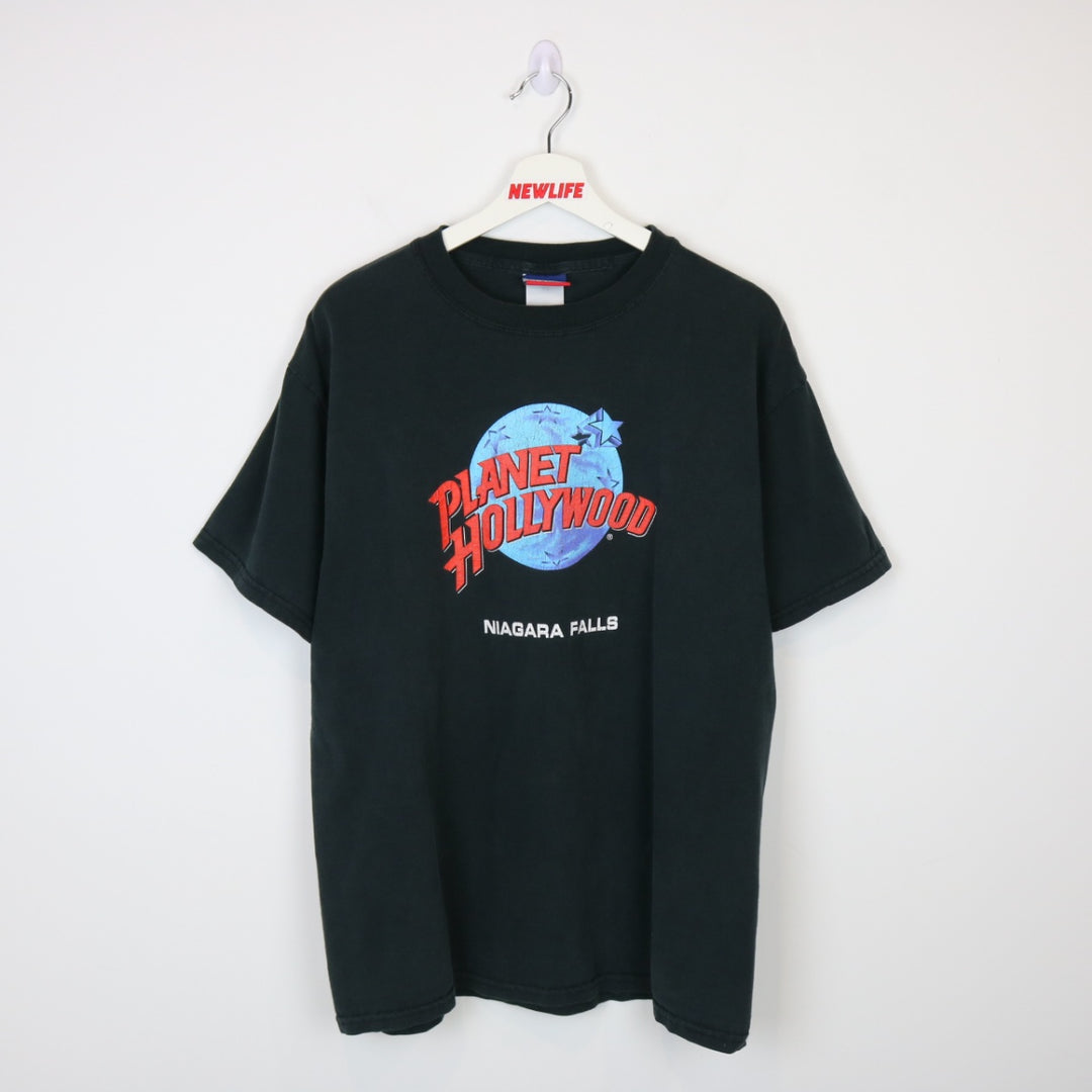 Vintage 1998 Planet Hollywood Niagara Falls Tee - L-NEWLIFE Clothing