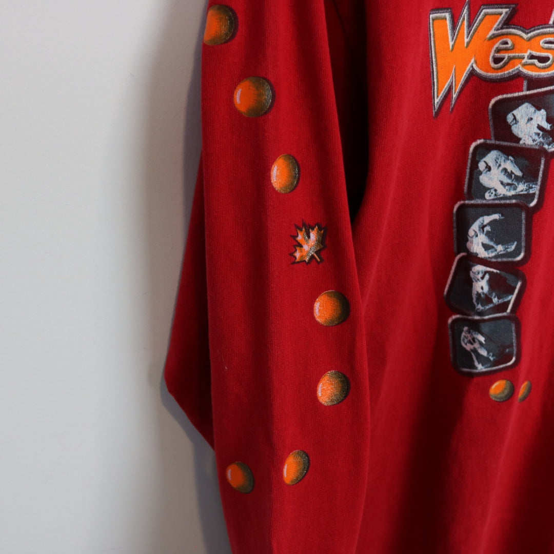 Vintage West Beach Snowboard Long Sleeve Tee - M-NEWLIFE Clothing