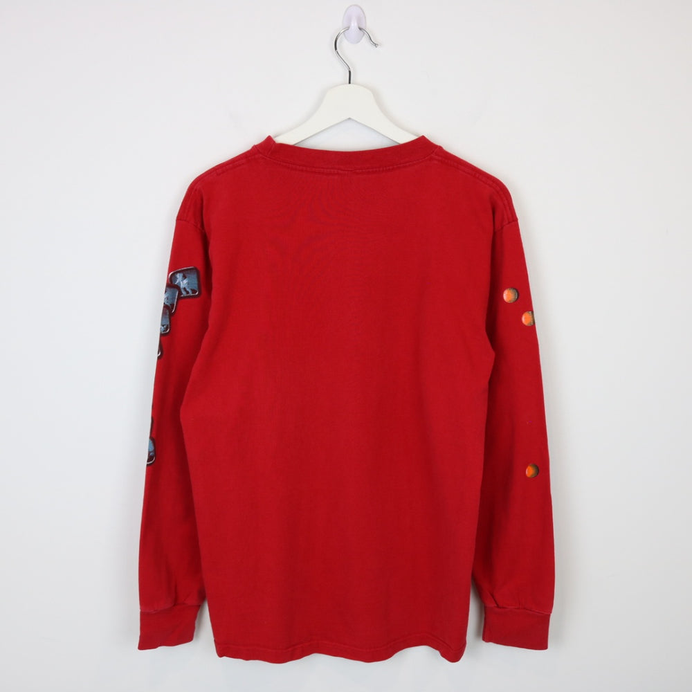 Vintage West Beach Snowboard Long Sleeve Tee - M-NEWLIFE Clothing