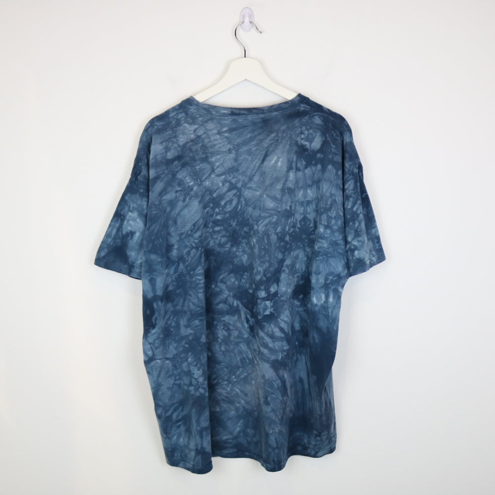 Vintage 90's Wolf Tie Dye Nature Te - XL-NEWLIFE Clothing