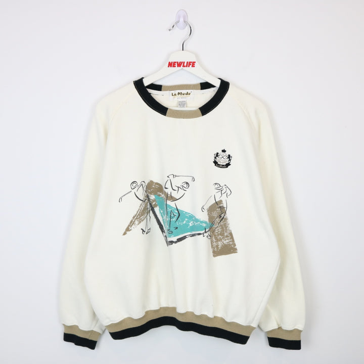 Vintage 90's La Mode Golf Crewneck - L-NEWLIFE Clothing