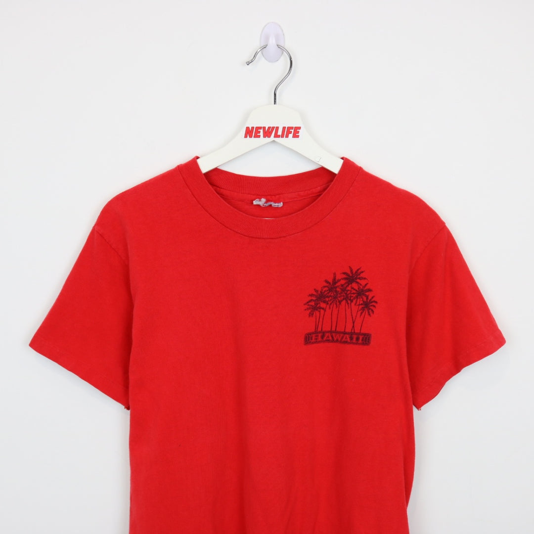 Vintage 90's Hawaii Palm Tree Tee - S-NEWLIFE Clothing