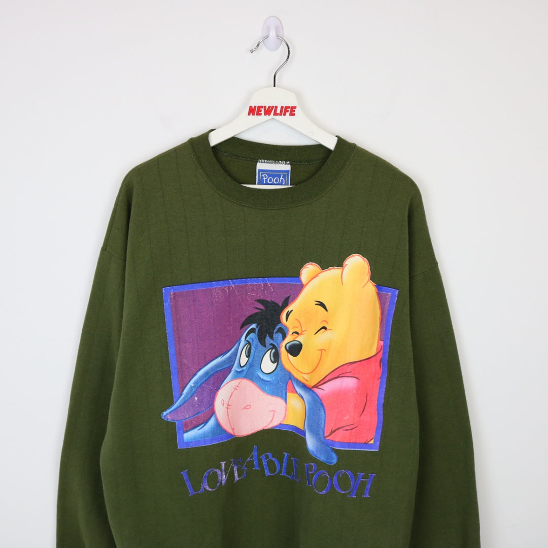 Vintage 90's Disney Winnie the Pooh Crewneck - L-NEWLIFE Clothing