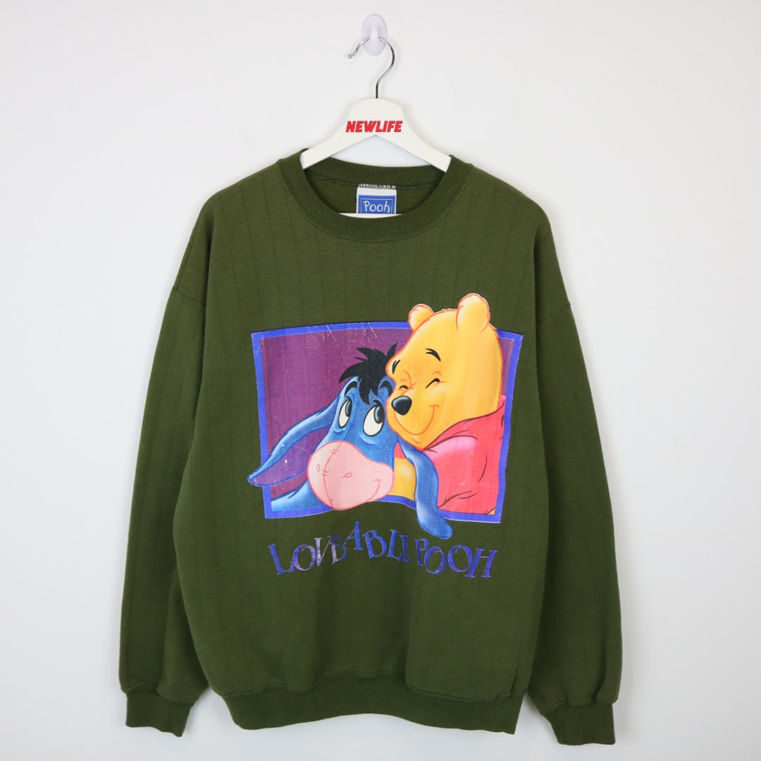 Vintage 90's Disney Winnie the Pooh Crewneck - L-NEWLIFE Clothing