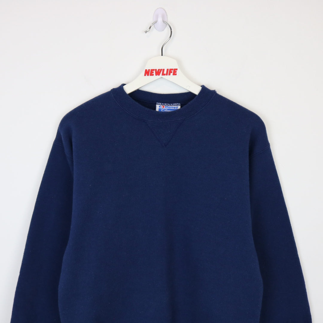 Vintage 90's Hanes Blank Crewneck - S-NEWLIFE Clothing