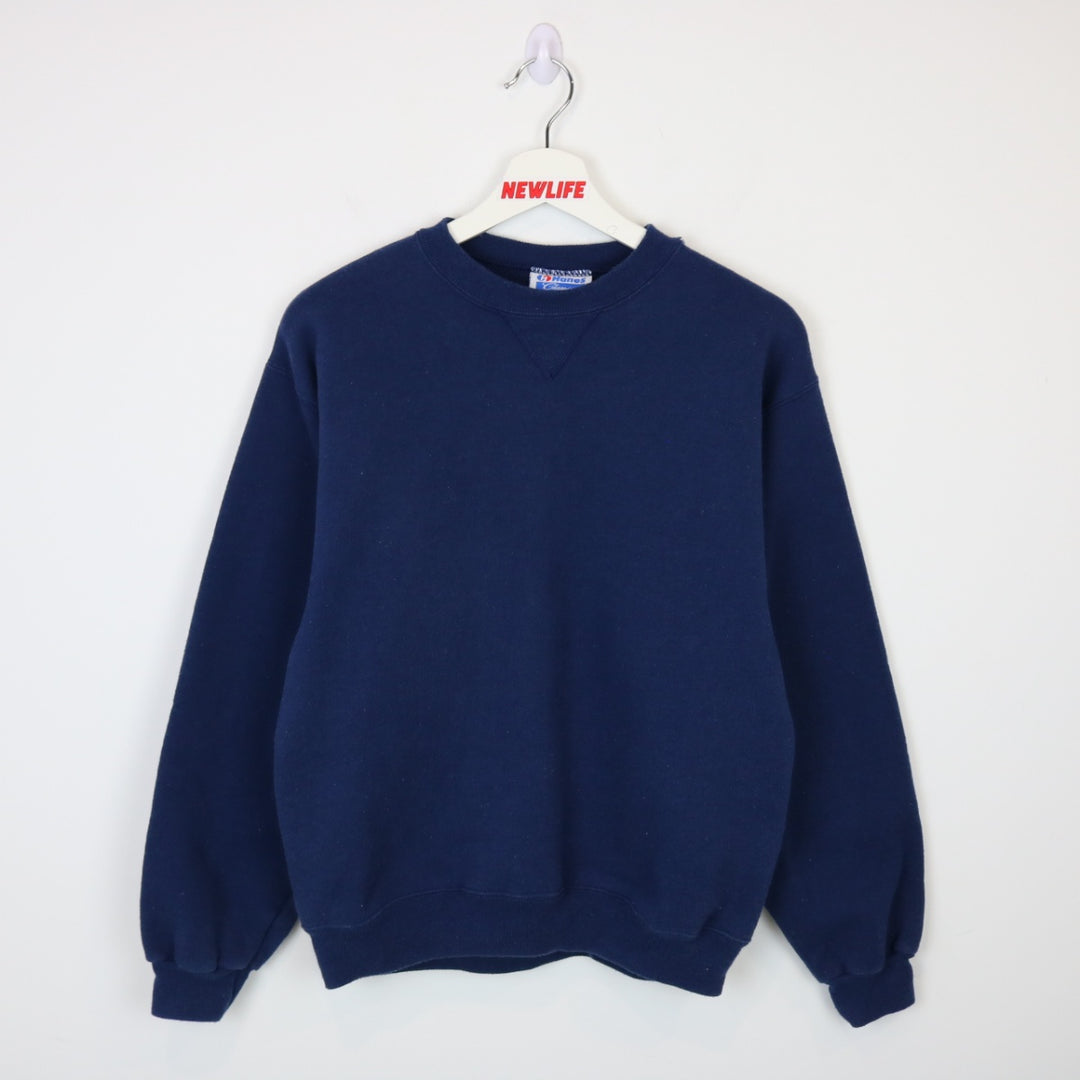 Vintage 90's Hanes Blank Crewneck - S-NEWLIFE Clothing