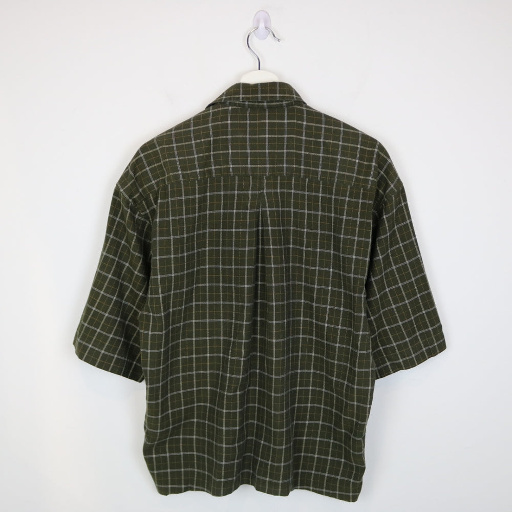 Vintage 00's Jack Lipson Plaid Short Sleeve Button Up - M-NEWLIFE Clothing