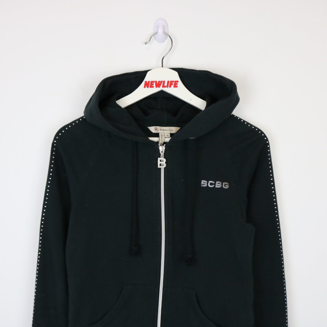 Y2K BCBG Crystal Zip Up Hoodie - S/M-NEWLIFE Clothing