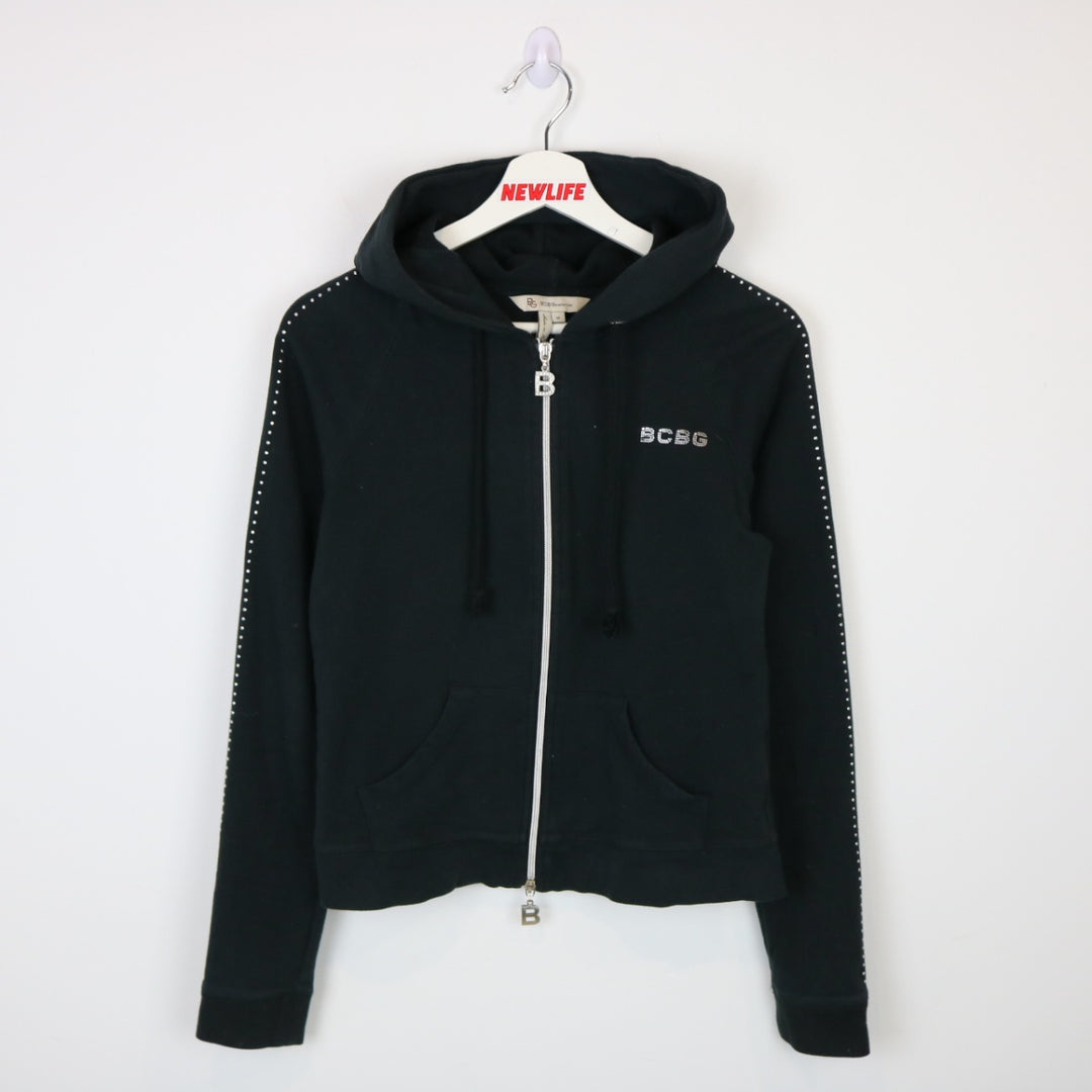 Y2K BCBG Crystal Zip Up Hoodie - S/M-NEWLIFE Clothing