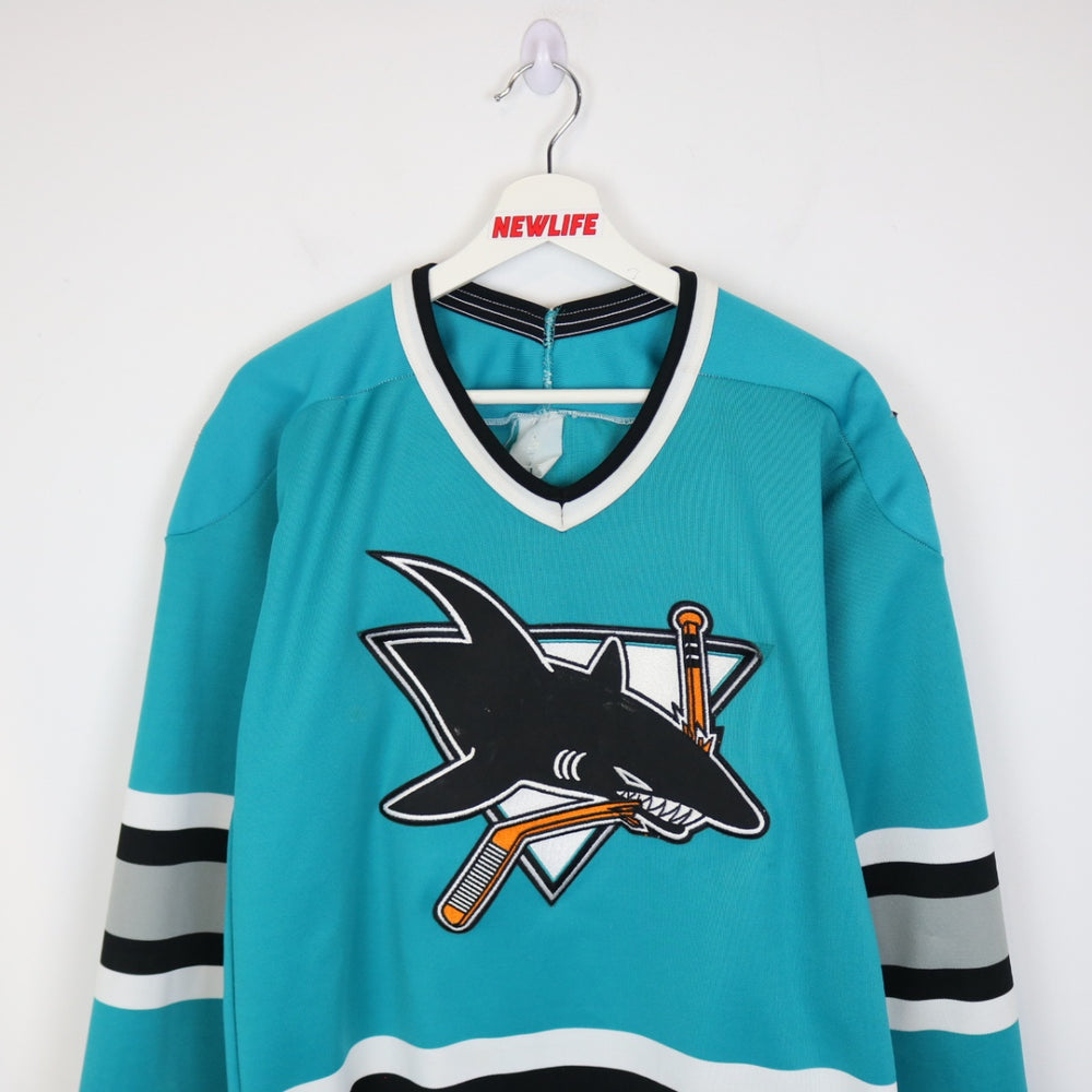 Vintage 80's San Jose Sharks Jersey - S-NEWLIFE Clothing