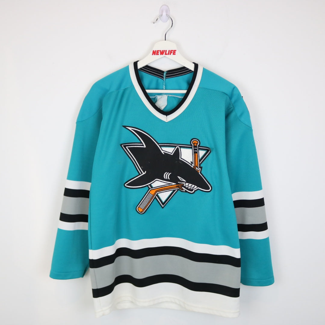 Vintage 80's San Jose Sharks Jersey - S-NEWLIFE Clothing