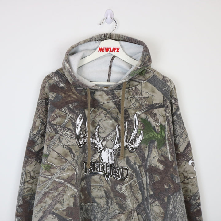 Y2K Redhead Real Tree Camo Hoodie - 3XL-NEWLIFE Clothing