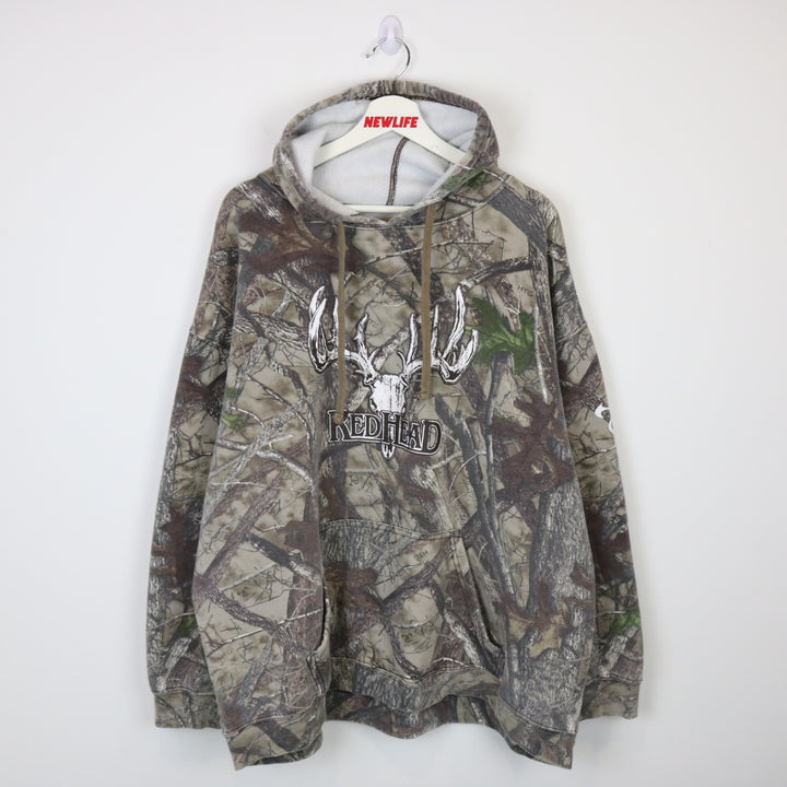 Y2K Redhead Real Tree Camo Hoodie - 3XL-NEWLIFE Clothing