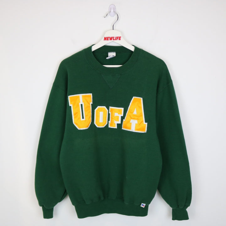Vintage 90's University of Alberta Russell Crewneck - M-NEWLIFE Clothing