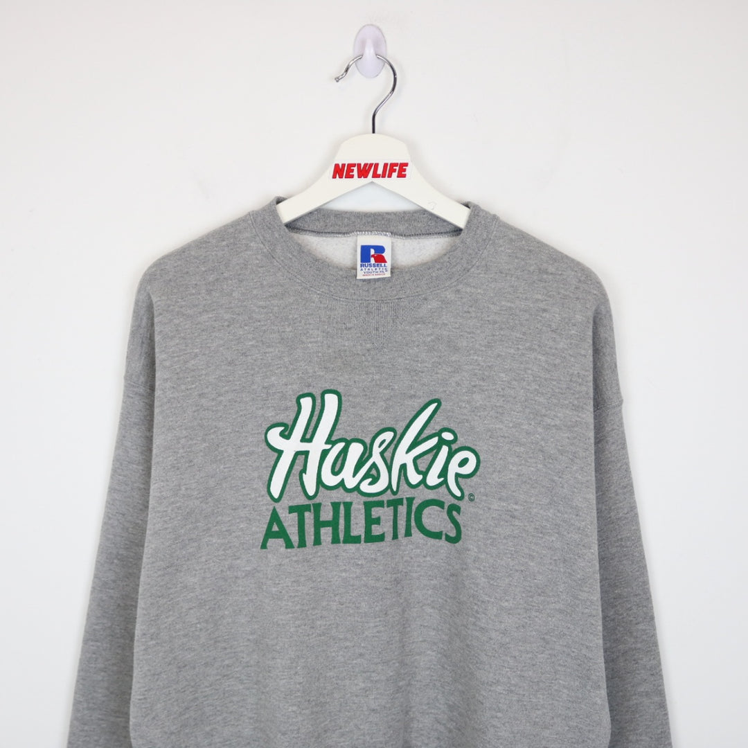 Vintage 90's University of Saskatchewan Huskies Crewneck - M-NEWLIFE Clothing