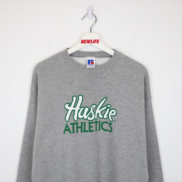 Vintage 90's University of Saskatchewan Huskies Crewneck - M-NEWLIFE Clothing