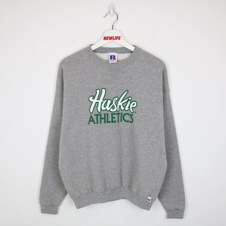 Vintage 90's University of Saskatchewan Huskies Crewneck - M-NEWLIFE Clothing