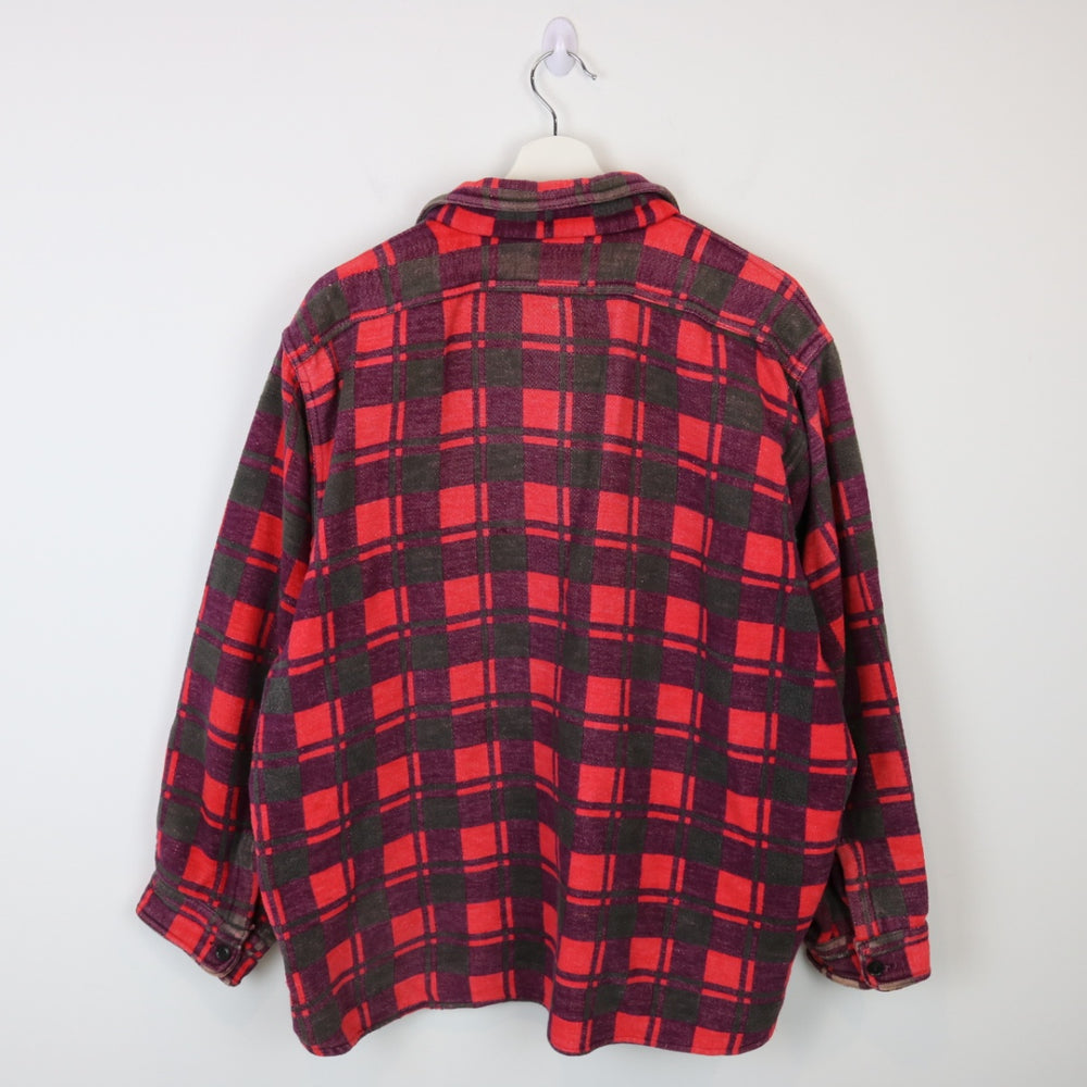 Vintage 90's Northwest Territory Plaid Flannel Shacket - L/XL-NEWLIFE Clothing