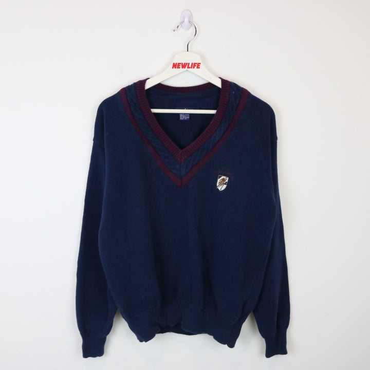 Vintage 90's Nautica Skiing Knit Sweater - S-NEWLIFE Clothing