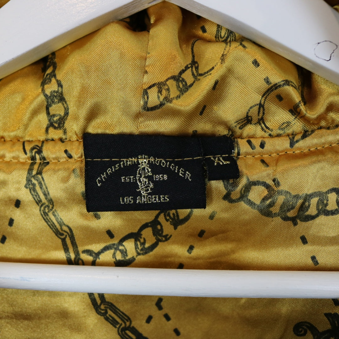 Vintage Y2K Christian Audigier Zip Up Hoodie - M-NEWLIFE Clothing