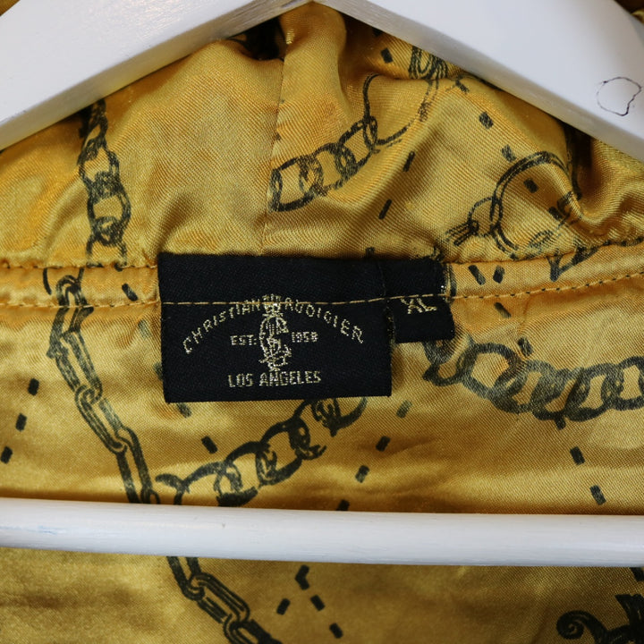 Vintage Y2K Christian Audigier Zip Up Hoodie - M-NEWLIFE Clothing