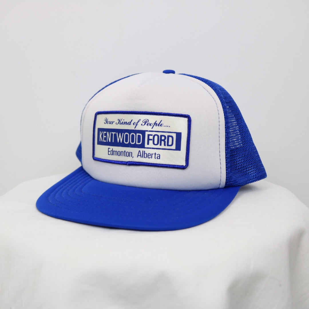 Vintage 80's Kentwood Ford Trucker Hat - OS-NEWLIFE Clothing