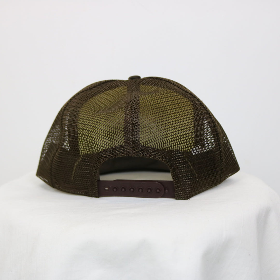 Vintage 80's Crown Well Servicing Trucker Hat - OS-NEWLIFE Clothing