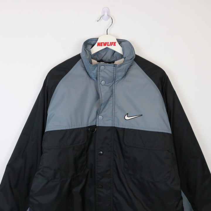 Vintage 90's Nike Quilt Lined Jacket - L-NEWLIFE Clothing