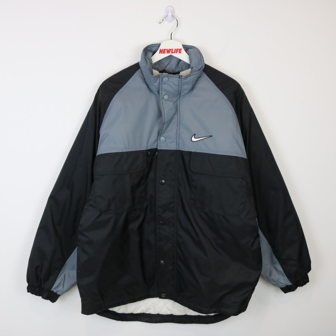 Vintage 90's Nike Quilt Lined Jacket - L-NEWLIFE Clothing