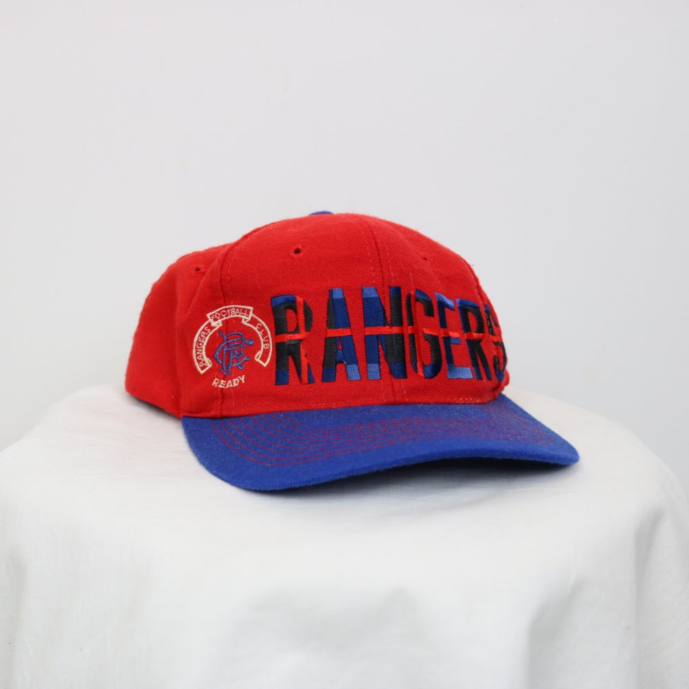 Vintage 80's Glasgow Rangers Football Club Adidas Hat - OS-NEWLIFE Clothing